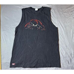 Vintage Marvel Spiderman Tank Top Shirt Mens Large Universal Studios
